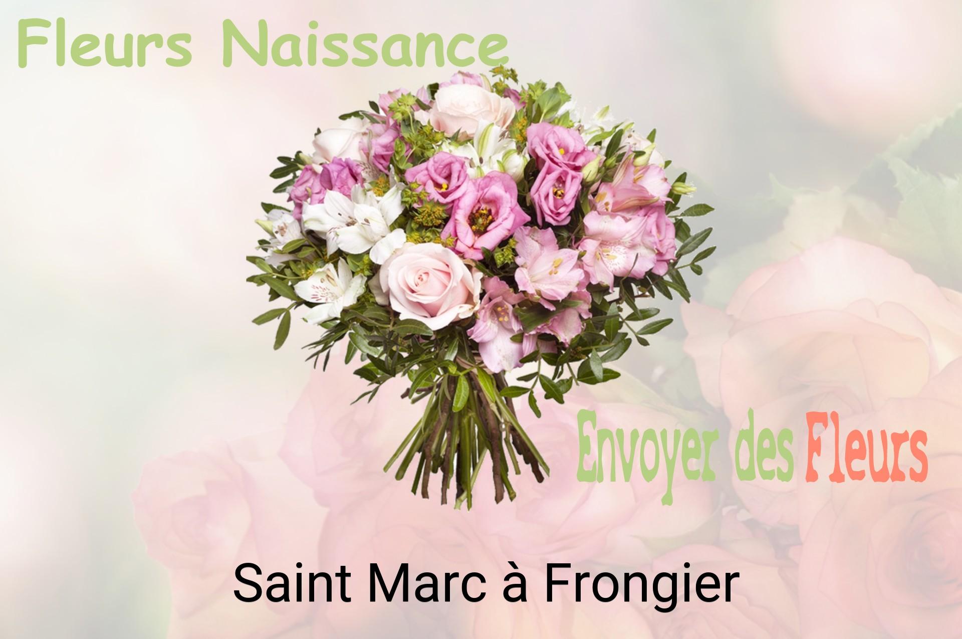 Bouquet de fleurs de naissance livré à Saint-Marc-à-Frongier